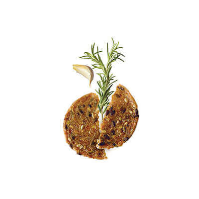 Craquelins aux herbes